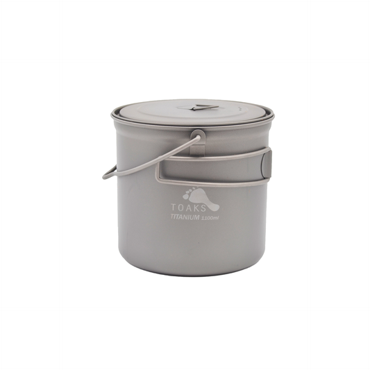 Toaks Titanium 1100ml Pot with Bail Handle
