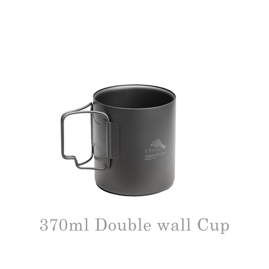 TOAKS Titanium 370ml Double Wall Cup