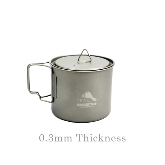 Toaks Ultralight Titanium 550ml Pot