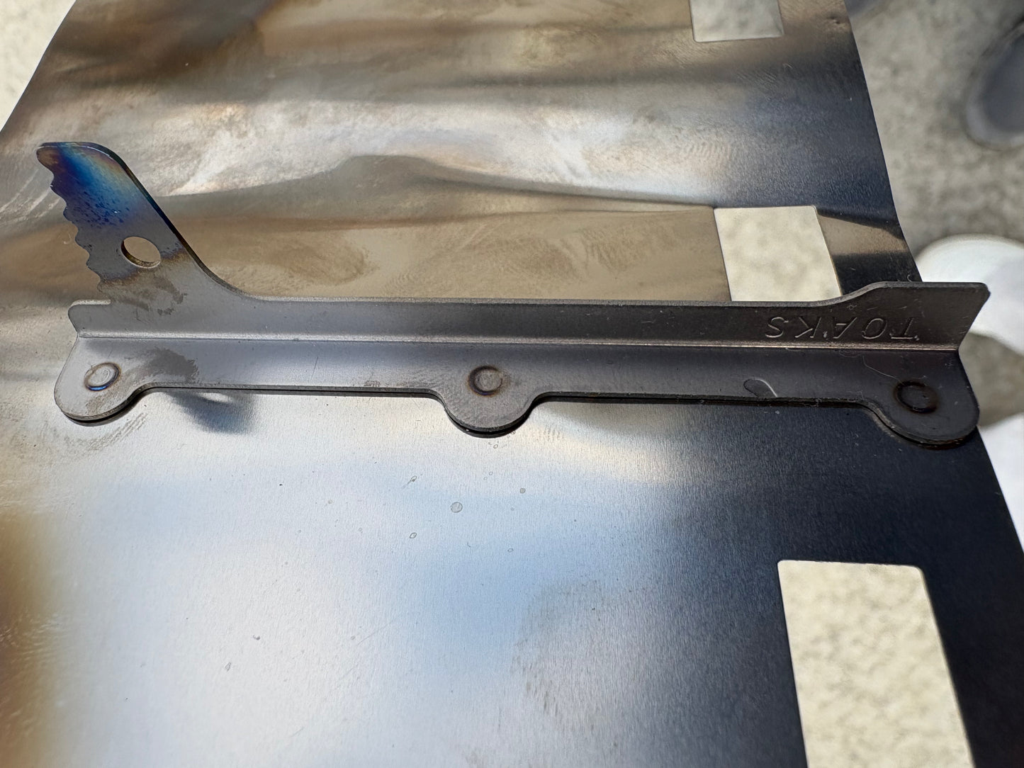 Toaks Windscreen Stand, Alcohol stove and Pot-750 Combo