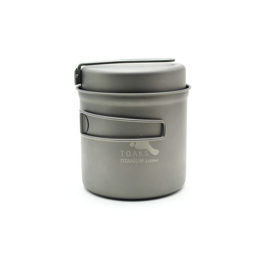 Toaks Titanium 1100ml Pot with Pan