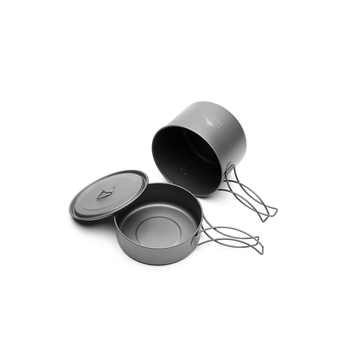 TOAKS Titanium Compact Cookset 2pcs