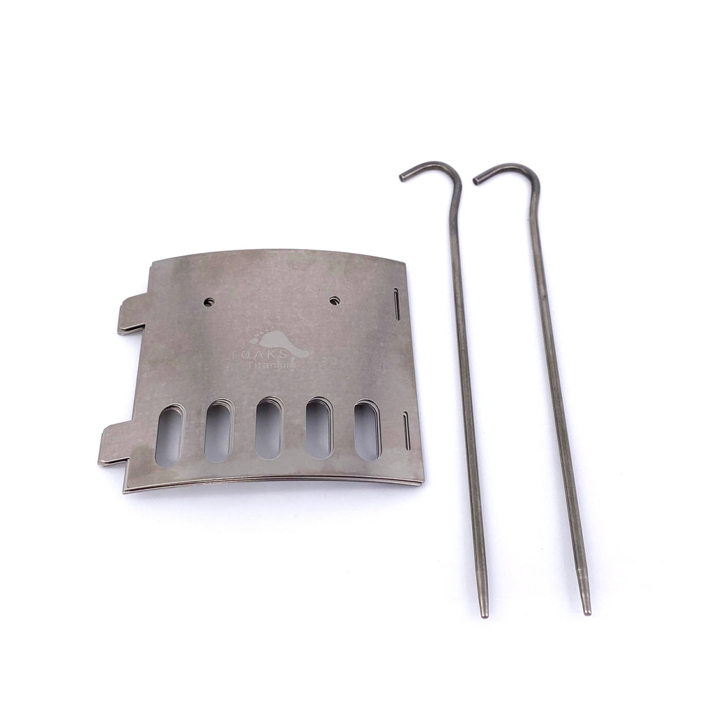 TiStand - TOAKS Titanium Alcohol Stove Dual Stand and Windscreen – TOAKS  Outdoor