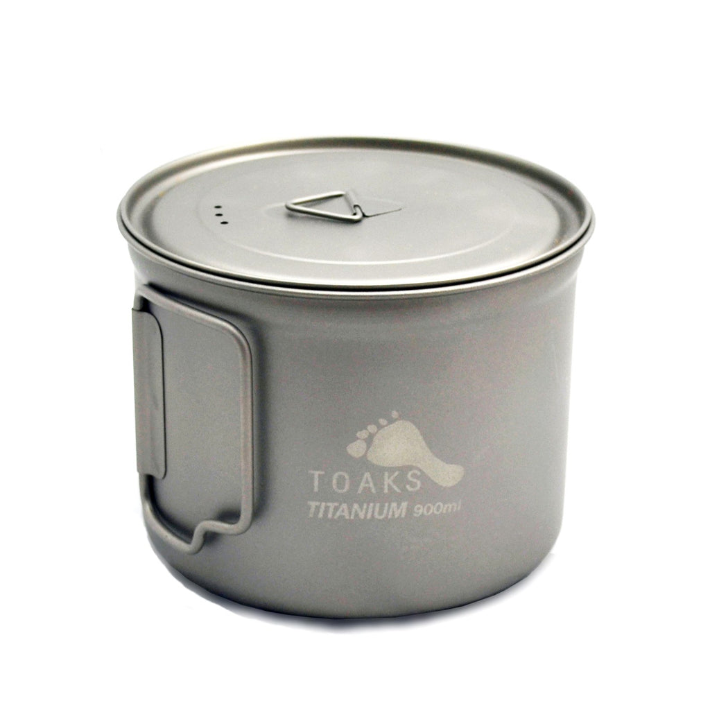 TOAKS Titanium 900ml D115mm Pot (short handles) – TOAKS Outdoor