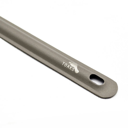 Toaks Titanium Long Handle Spoon with Polished Bowl