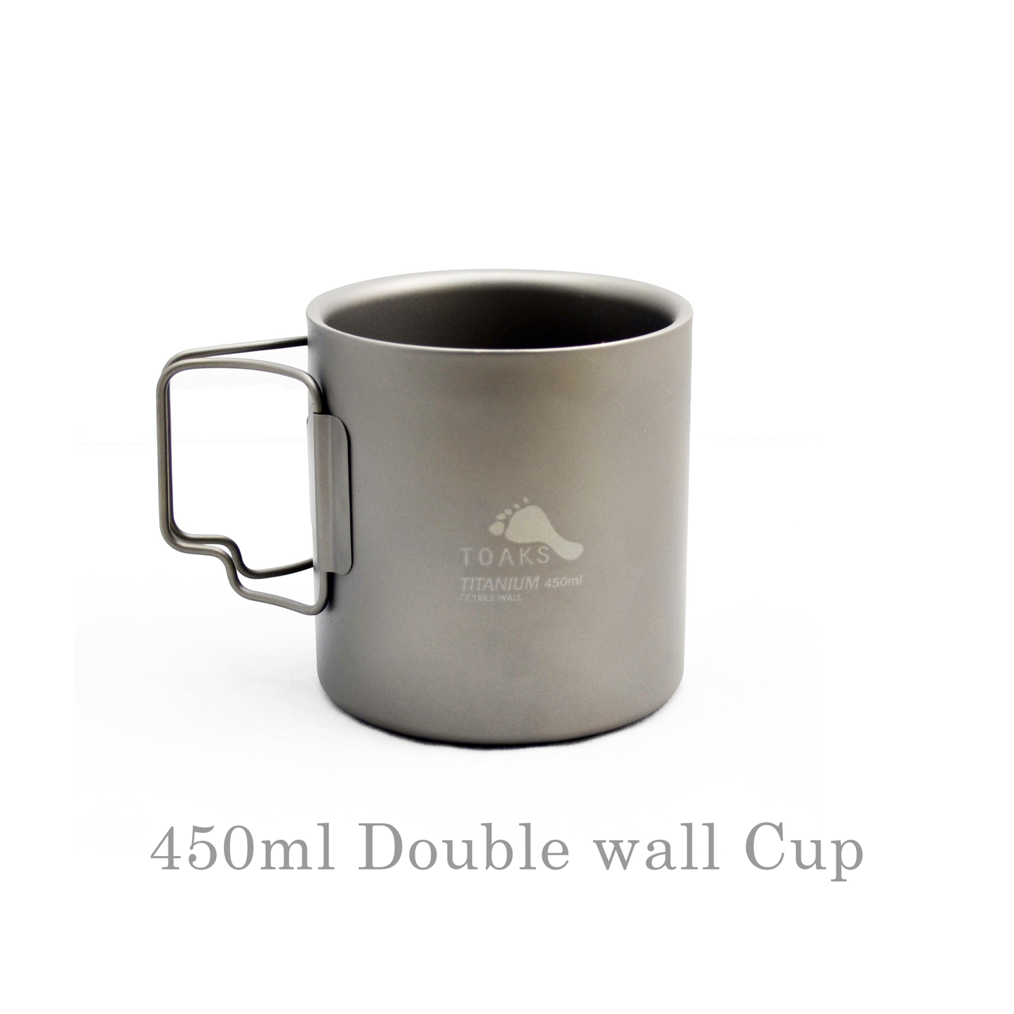 TOAKS Titanium 450ml Double Wall Cup