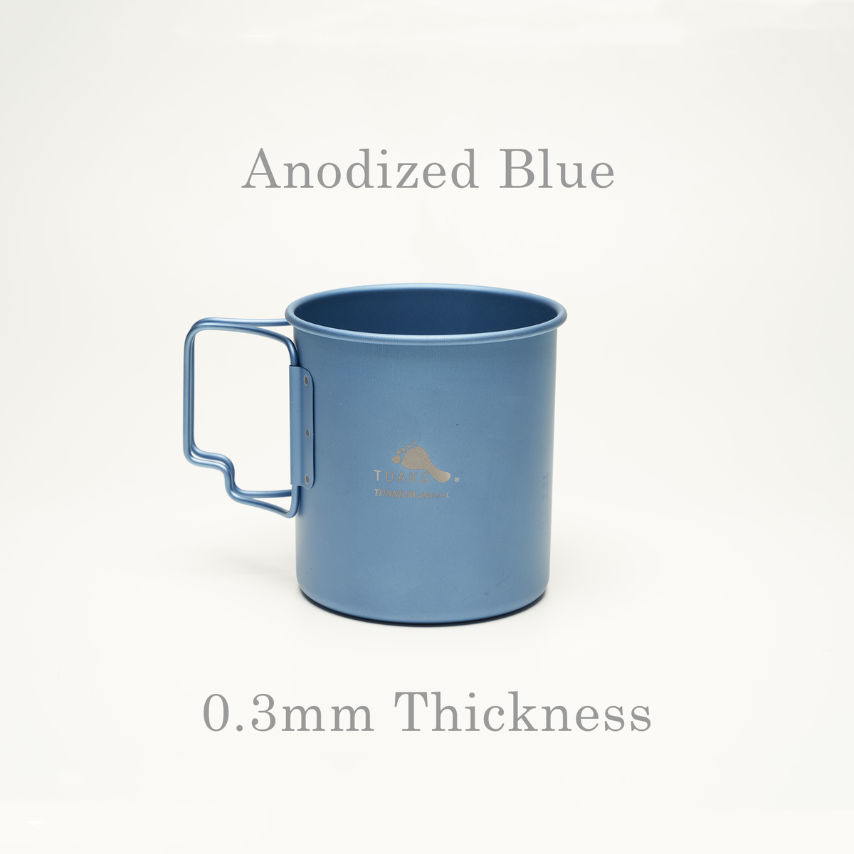 WAQ TOAKS チタンマグカップ 450ml 4個セット Toaks Ultralight Titanium 450ml Cup – TOAKS Outdoor