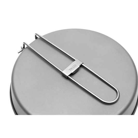 Toaks Titanium D-165mm (6.5") Deep Pan Set 2PCS