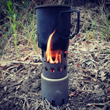 TOAKS Titanium Backpacking Wood Burning Stove (small)