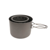 TOAKS Titanium 1600ml Pot and Wood Stove Combo Set