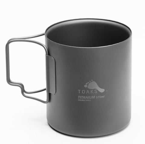 TOAKS Titanium 370ml Double Wall Cup – TOAKS Outdoor