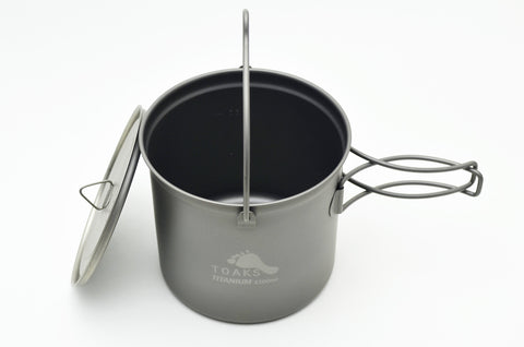 TOAKS Titanium 1100ml Pot – TOAKS Outdoor