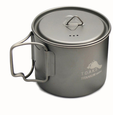 TOAKS LIGHT Titanium 550ml Pot (Ultralight version) – TOAKS Outdoor