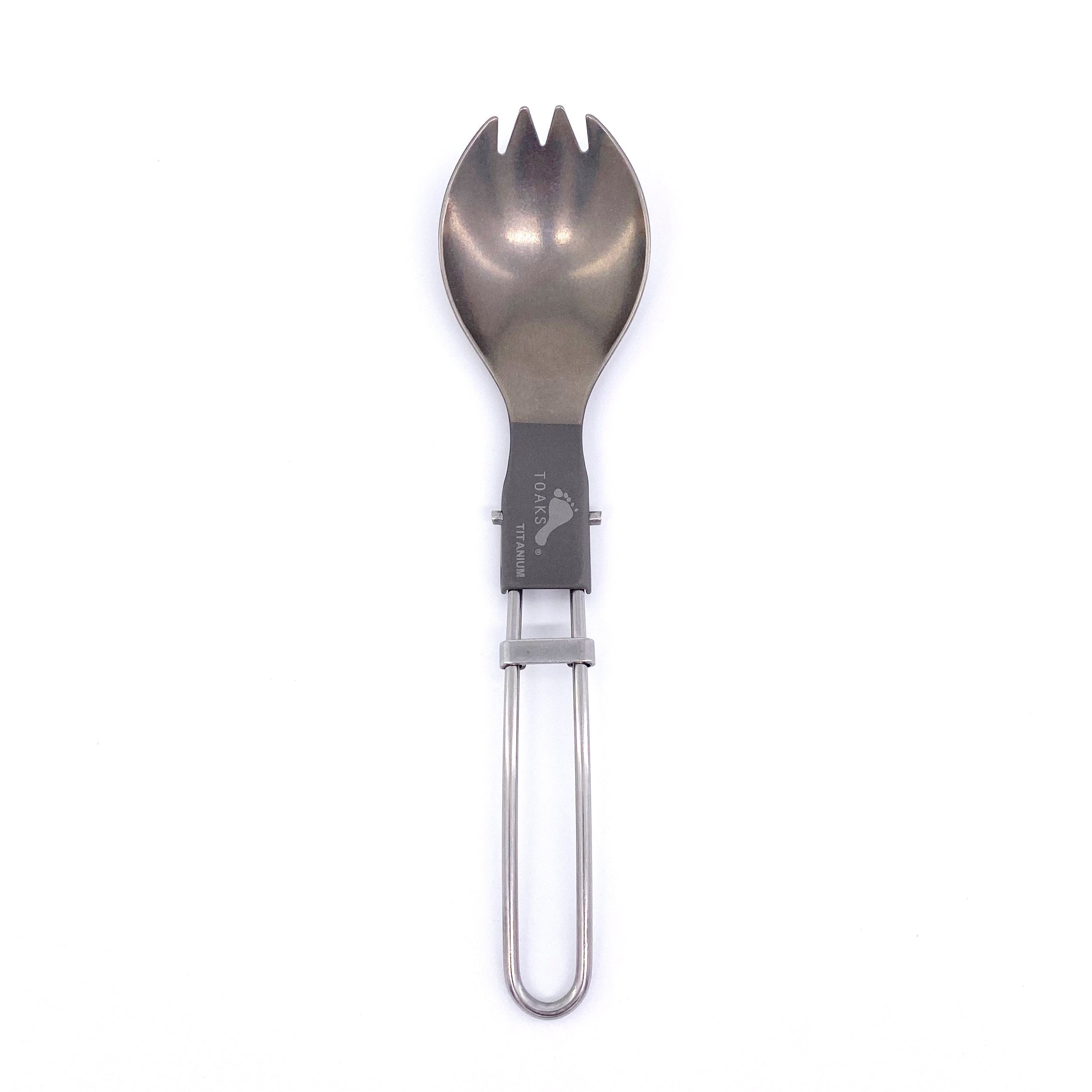 TOAKS-TITANIUM FOLDING SPORK Unicolore - Camp Cutlery - Foto 7